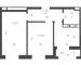 Продажа 2-комнатной квартиры 57,7 м², 15/17 этаж