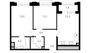 Продажа 2-комнатной квартиры 58,6 м², 4/15 этаж