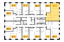 Продажа 3-комнатной квартиры 63,7 м², 21/23 этаж