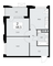 Продажа квартиры со свободной планировкой 48,5 м², 18/22 этаж