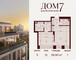 Продажа 1-комнатной квартиры 39,8 м², 12/15 этаж