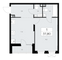 Продажа 1-комнатной квартиры 37,8 м², 3/10 этаж