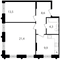 Продажа 2-комнатной квартиры 57,7 м², 29/30 этаж