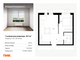 Продажа 1-комнатной квартиры 41,1 м², 32/32 этаж