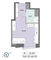Продажа квартиры-студии 23,8 м², 52/58 этаж