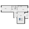 Продажа 2-комнатной квартиры 64,5 м², 6/9 этаж