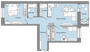 Продажа 3-комнатной квартиры 73 м², 4/7 этаж