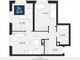 Продажа 2-комнатной квартиры 52,3 м², 2/24 этаж