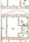 Продажа 2-комнатной квартиры 41,7 м², 1/2 этаж