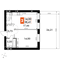 Продажа 1-комнатной квартиры 38,3 м², 1/4 этаж
