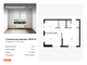 Продажа 2-комнатной квартиры 48 м², 32/38 этаж