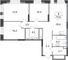 Продажа 3-комнатной квартиры 72,6 м², 12/20 этаж