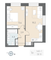 Продажа 1-комнатной квартиры 38,1 м², 2/10 этаж