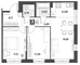 Продажа 3-комнатной квартиры 56 м², 20/21 этаж