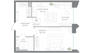 Продажа 1-комнатной квартиры 43,2 м², 7/19 этаж