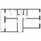 Продажа 3-комнатной квартиры 61,6 м², 2/2 этаж