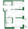 Продажа 2-комнатной квартиры 50,2 м², 15/23 этаж