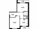 Продажа 2-комнатной квартиры 59,3 м², 3/4 этаж