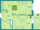 Продажа 1-комнатной квартиры 40,8 м², 6/16 этаж