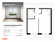 Продажа 1-комнатной квартиры 36,1 м², 30/33 этаж