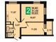 Продажа 2-комнатной квартиры 52 м², 1/3 этаж