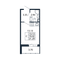Продажа квартиры-студии 19 м², 12/13 этаж