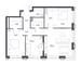 Продажа 3-комнатной квартиры 86,4 м², 12/25 этаж