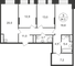 Продажа 3-комнатной квартиры 94,3 м², 8/22 этаж