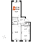 Продажа 3-комнатной квартиры 59,6 м², 13/15 этаж