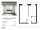 Продажа 1-комнатной квартиры 36,9 м², 32/32 этаж