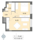 Продажа 1-комнатной квартиры 31,6 м², 20/30 этаж