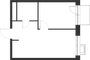 Продажа 1-комнатной квартиры 33,2 м², 11/17 этаж
