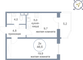 Продажа 2-комнатной квартиры 48,6 м², 4/4 этаж