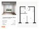 Продажа 1-комнатной квартиры 33,2 м², 32/33 этаж
