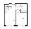 Продажа 1-комнатной квартиры 36,6 м², 2/10 этаж