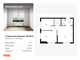 Продажа 2-комнатной квартиры 49 м², 32/33 этаж