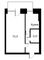 Продажа 1-комнатной квартиры 33 м², 4/5 этаж