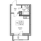 Продажа квартиры-студии 25,1 м², 10/23 этаж