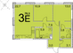 Продажа 2-комнатной квартиры 70,4 м², 1 этаж