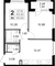 Продажа 2-комнатной квартиры 44,7 м², 3/9 этаж