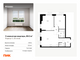Продажа 2-комнатной квартиры 60,2 м², 33/33 этаж