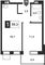 Продажа 1-комнатной квартиры 37,7 м², 2/6 этаж