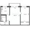 Продажа 2-комнатной квартиры 46 м², 5/5 этаж
