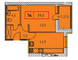 Продажа 1-комнатной квартиры 39 м², 4/9 этаж