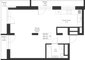 Продажа 1-комнатной квартиры 49,7 м², 15/24 этаж