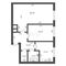 Продажа 2-комнатной квартиры 42,2 м², 2/2 этаж
