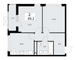 Продажа квартиры со свободной планировкой 49,2 м², 9/17 этаж