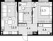 Продажа 2-комнатной квартиры 52,7 м², 19/28 этаж