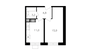 Продажа 1-комнатной квартиры 34,9 м², 21/27 этаж