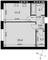 Продажа 1-комнатной квартиры 40,6 м², 3/4 этаж